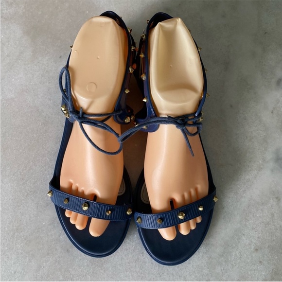 Melissa x Jason Wu Studded blue sandals 8 - Picture 2 of 9